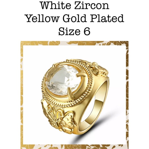 6.84ct Simulated Diamond Chunky Pinky Ring Set - Picture 2 of 7